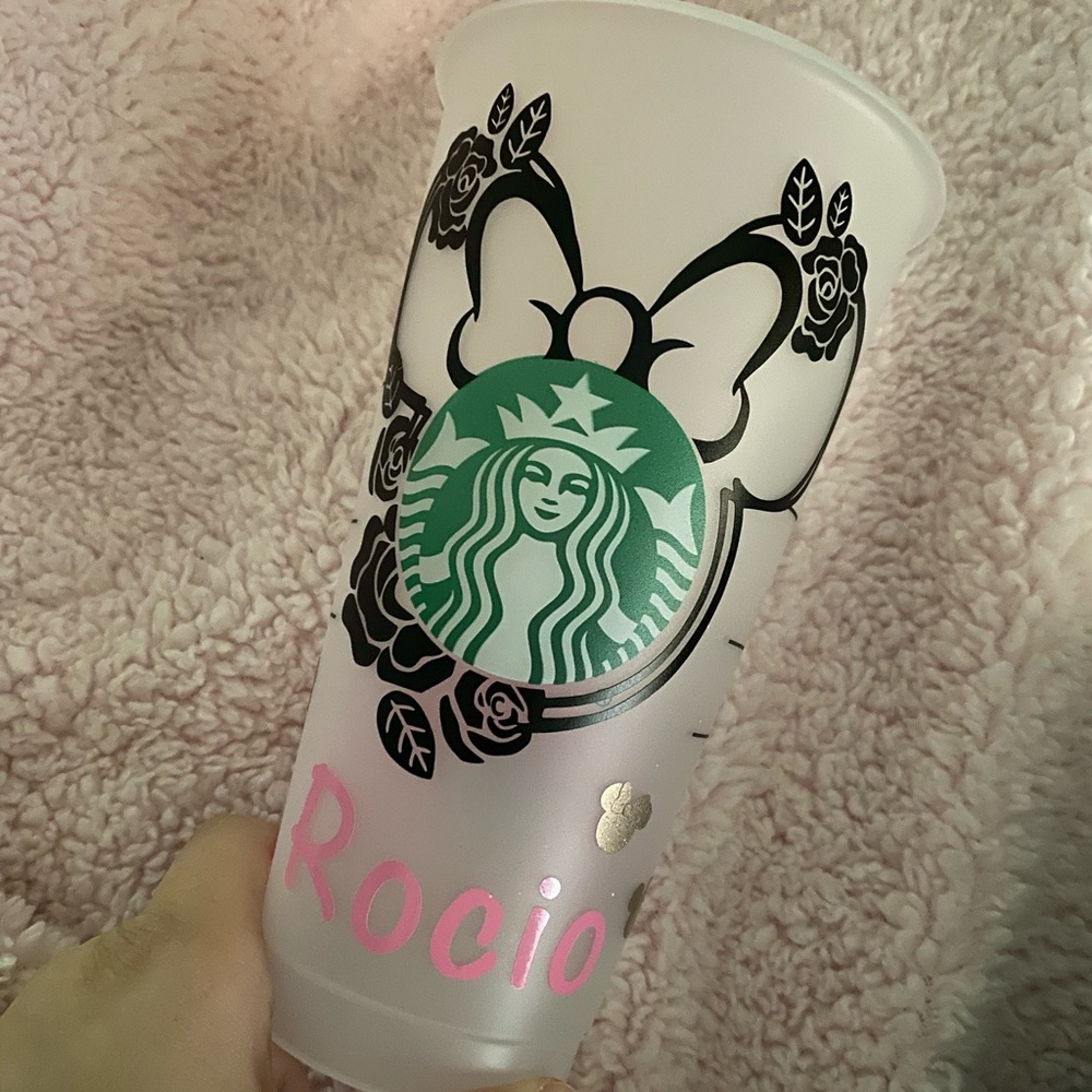 New personalized Starbucks cup